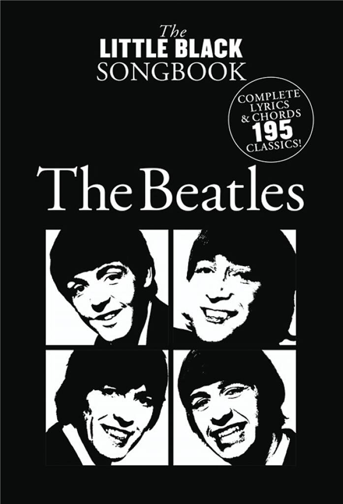 Beatles The Little Black Songbook Chords & Lyrics Sheet Music Songbook