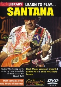 Santana Learn To Play Lick Library Dvd Sheet Music Songbook