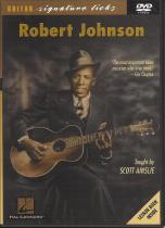 Robert Johnson Guitar Signature Licks Dvd Sheet Music Songbook