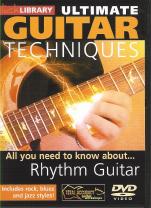 Ultimate Guitar Techniques Rhythm Guitar Dvd Sheet Music Songbook