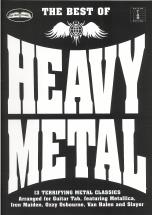 Best Of Heavy Metal Guitar Tab Sheet Music Songbook