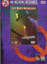 No Reading Required Easy Blues Licks Dvd Sheet Music Songbook