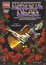 Grateful Dead Legendary Guitar Licks Dvd Sheet Music Songbook
