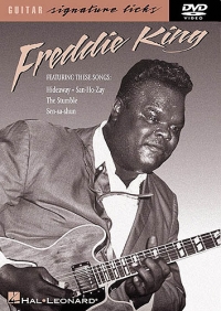 Freddie King Guitar Signature Licks Dvd Sheet Music Songbook