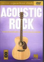 Acoustic Rock Guitar Signature Licks Dvd Sheet Music Songbook