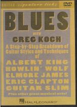 Greg Koch Blues Guitar Signature Licks Dvd Sheet Music Songbook