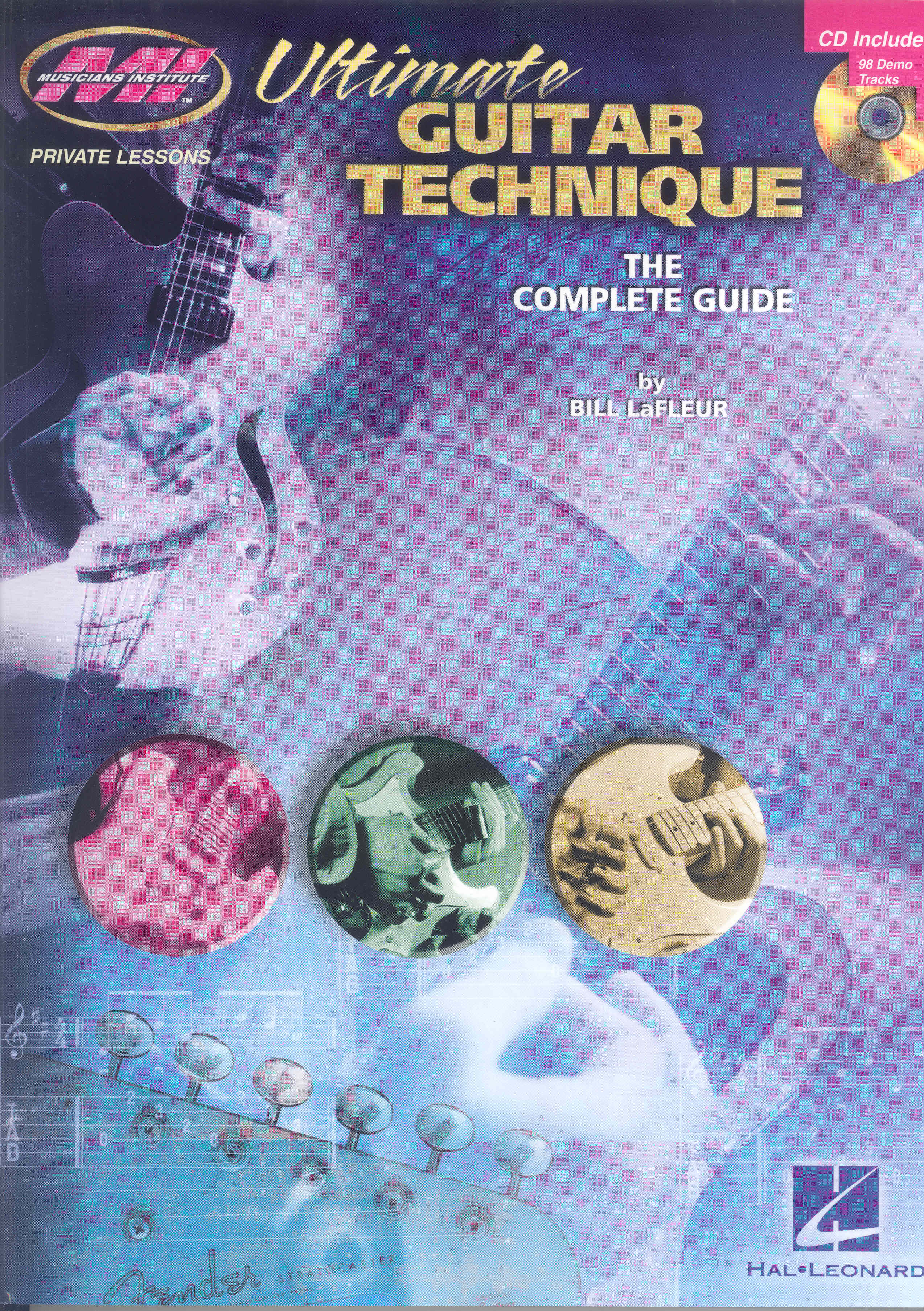Ultimate Guitar Technique Musicians Institute + Cd Sheet Music Songbook