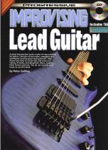 Progressive Improvising Lead Guitar Book & Cd Sheet Music Songbook