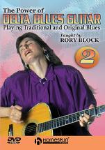 Rory Block Power Of The Delta Blues Guitar 2 Dvd Sheet Music Songbook