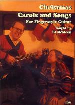 Christmas Carols & Songs Fingerstyles Guitar Dvd Sheet Music Songbook