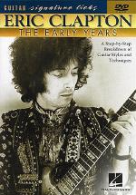 Eric Clapton Signature Licks Early Years Dvd Sheet Music Songbook