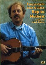 Fingerstyle Jazz Guitar Bop To Modern Baker Dvd Sheet Music Songbook