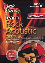Learn Rock Acoustic Guitar Level 1 Beginner Dvd Sheet Music Songbook