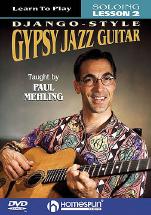 Django Style Gypsy Jazz Guitar 2 Soloing Dvd Sheet Music Songbook