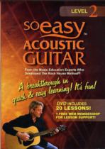 So Easy Acoustic Guitar Vol 2 Dvd Sheet Music Songbook
