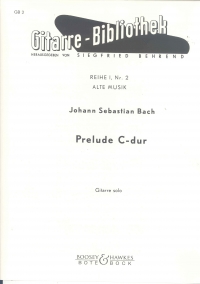 Bach Prelude In C Guitar Sheet Music Songbook