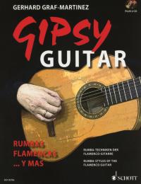 Gipsy Guitar Method Graf-martinez Book & 2 Cds Sheet Music Songbook