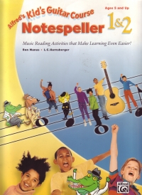 Kids Guitar Course Notespeller 1 & 2 Sheet Music Songbook