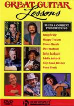 Great Guitar Lessons Blues & Country Fingerpicking Sheet Music Songbook