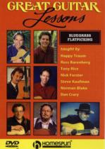 Great Guitar Lessons Bluegrass Flatpicking Dvd Sheet Music Songbook
