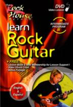 Learn Rock Guitar Intermediate Program Dvd Sheet Music Songbook