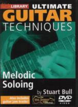 Ultimate Guitar Techniques Melodic Soloing Dvd Sheet Music Songbook