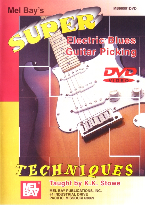 Super Electric Blues Guitar Picking Techniques Dvd Sheet Music Songbook
