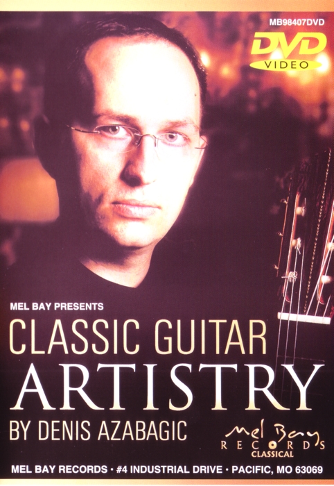 Classic Guitar Artistry Azabagic Dvd Sheet Music Songbook