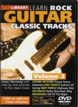 Learn Rock Guitar Classic Tracks 3 Lick Lib Dvd Sheet Music Songbook
