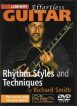 Effortless Guitar Rhythm Styles & Techniques Dvd Sheet Music Songbook