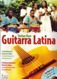 Guitarra Latina Oser Book & Cd Sheet Music Songbook