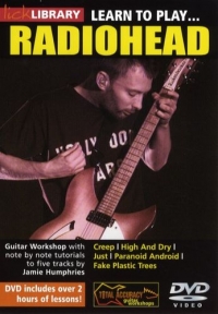 Radiohead Learn To Play Lick Library Dvd Sheet Music Songbook