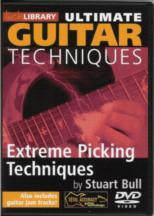 Ultimate Guitar Techniques Extreme Picking Tec Dvd Sheet Music Songbook