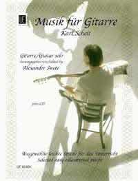Music For Guitar Scheit Book & Cd Sheet Music Songbook