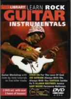 Learn Rock Guitar Instrumentals Lick Library Dvd Sheet Music Songbook
