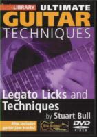Ultimate Guitar Techniques Legato Licks & Tech Dvd Sheet Music Songbook
