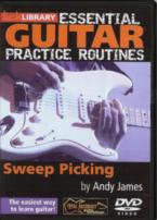 Essential Practice Routines Sweep Picking Dvd Sheet Music Songbook