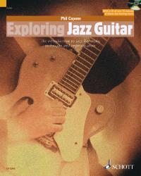 Exploring Jazz Guitar Capone Book & Audio Sheet Music Songbook