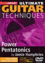 Ultimate Guitar Techniques Power Pentatonics Dvd Sheet Music Songbook