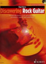 Discovering Rock Guitar Burns Book & Cd Sheet Music Songbook
