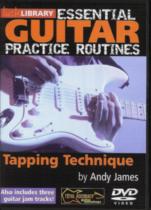 Essential Practice Routines Tapping Technique Dvd Sheet Music Songbook