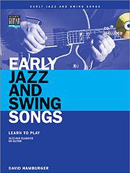 Early Jazz & Swing Songs Guitar Hamburger Bk & Cd Sheet Music Songbook