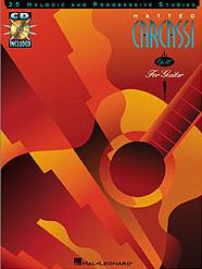 Carcassi 25 Melodic & Progressive Studies Op60 +cd Sheet Music Songbook