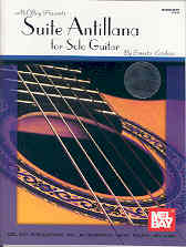 Cordero Suite Antillana Solo Guitar Book & Cd Sheet Music Songbook