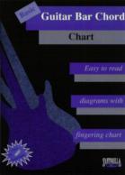 Basic Guitar Bar Chord Chart Sheet Music Songbook