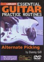 Essential Practice Routines Alternate Picking Dvd Sheet Music Songbook