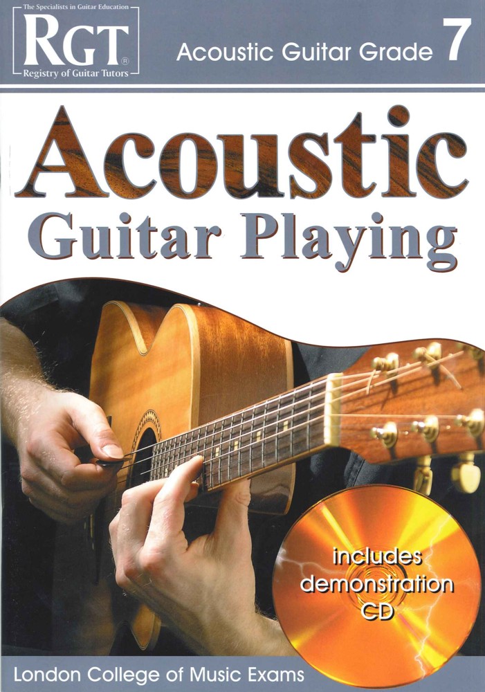   RGT         Acoustic            Guitar            Playing            Grade            7            Book/cdBook/CD           LCM            Sheet Music Songbook