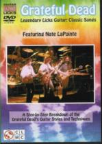 Grateful Dead Legendary Licks Classic Songs Dvd Sheet Music Songbook