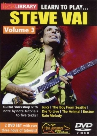Steve Vai Learn To Play Vol 3 Lick Library Dvd Sheet Music Songbook