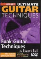 Ultimate Guitar Techniques Funk Techniques Dvd Sheet Music Songbook